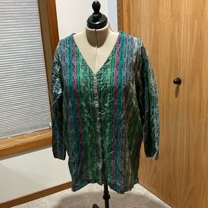 Women’s plus-size cotton top/tunic